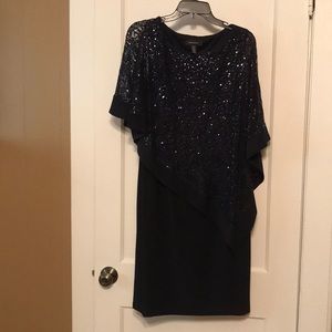 Navy blue dress